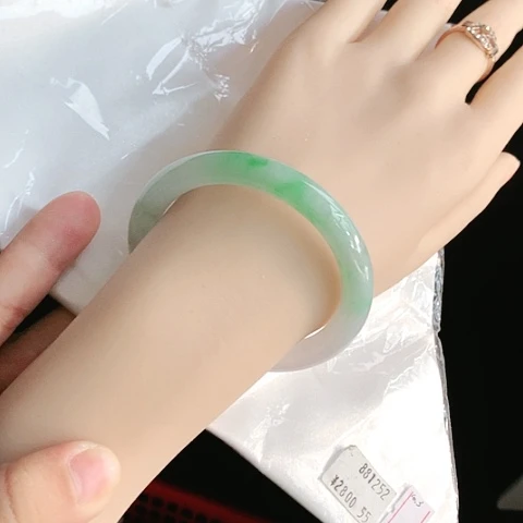 未镶嵌手镯翡翠c*m1252