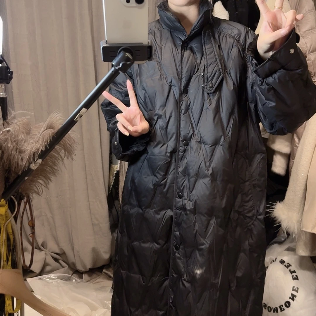 全新无暇黑色均码外套绒