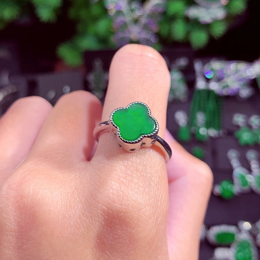 颈饰未镶嵌翡翠天然