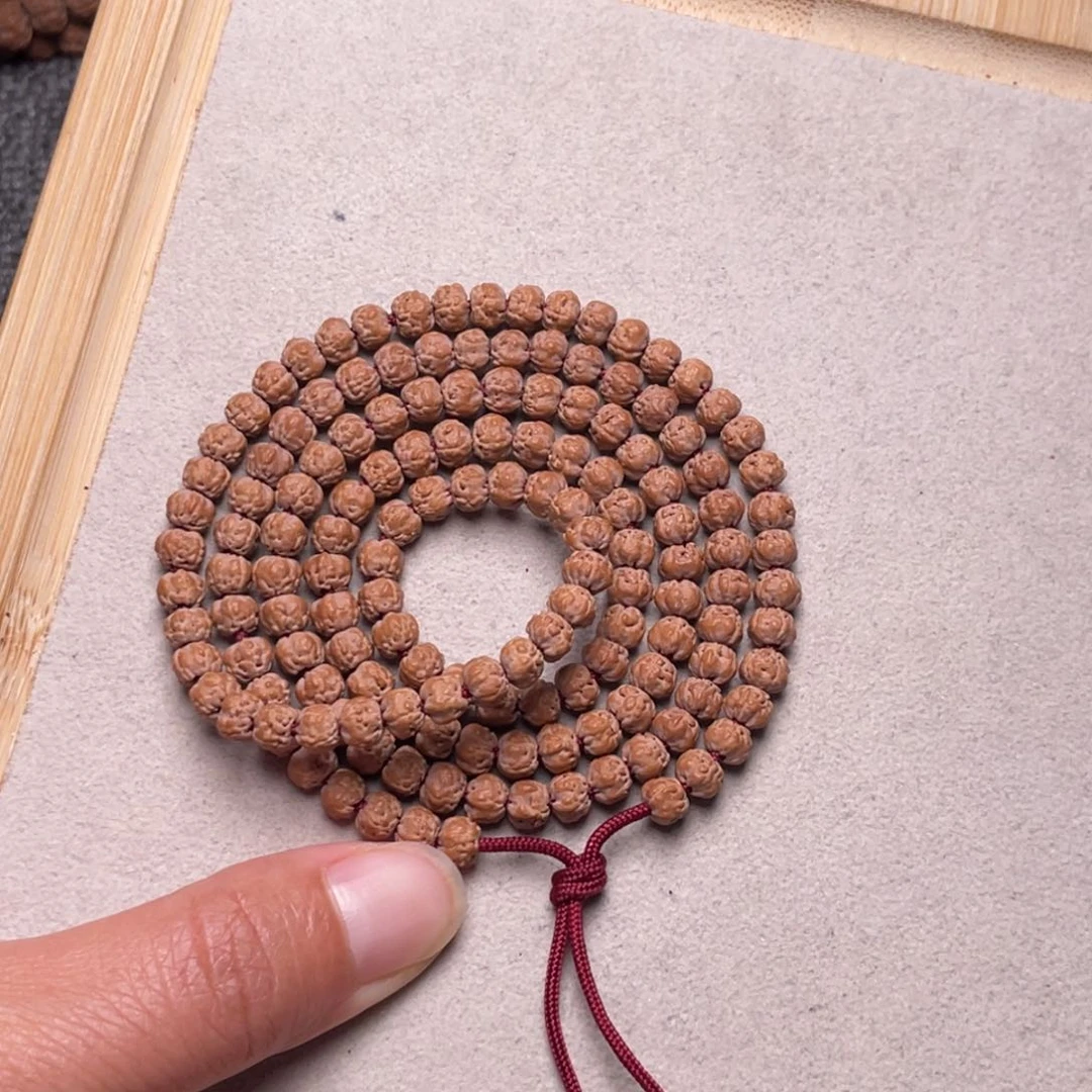 金刚菩提手串c***.超头佛手尺寸5.5