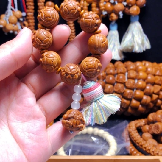 桃核手串抓钱手捻