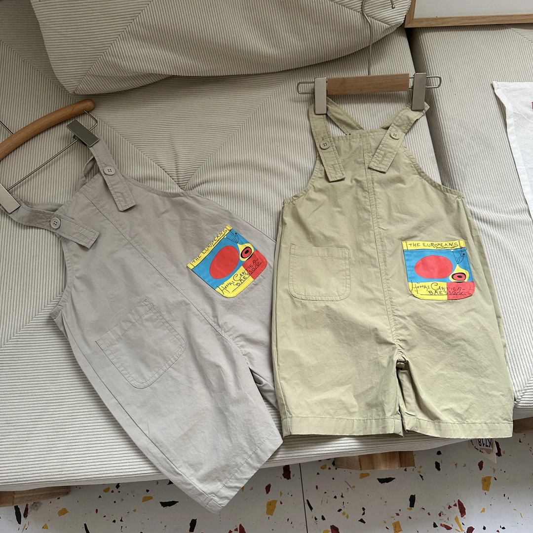 HB-5232-儿童夏季休闲背带裤