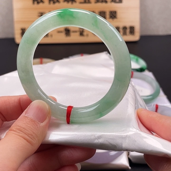 未镶嵌手镯翡翠圆条17