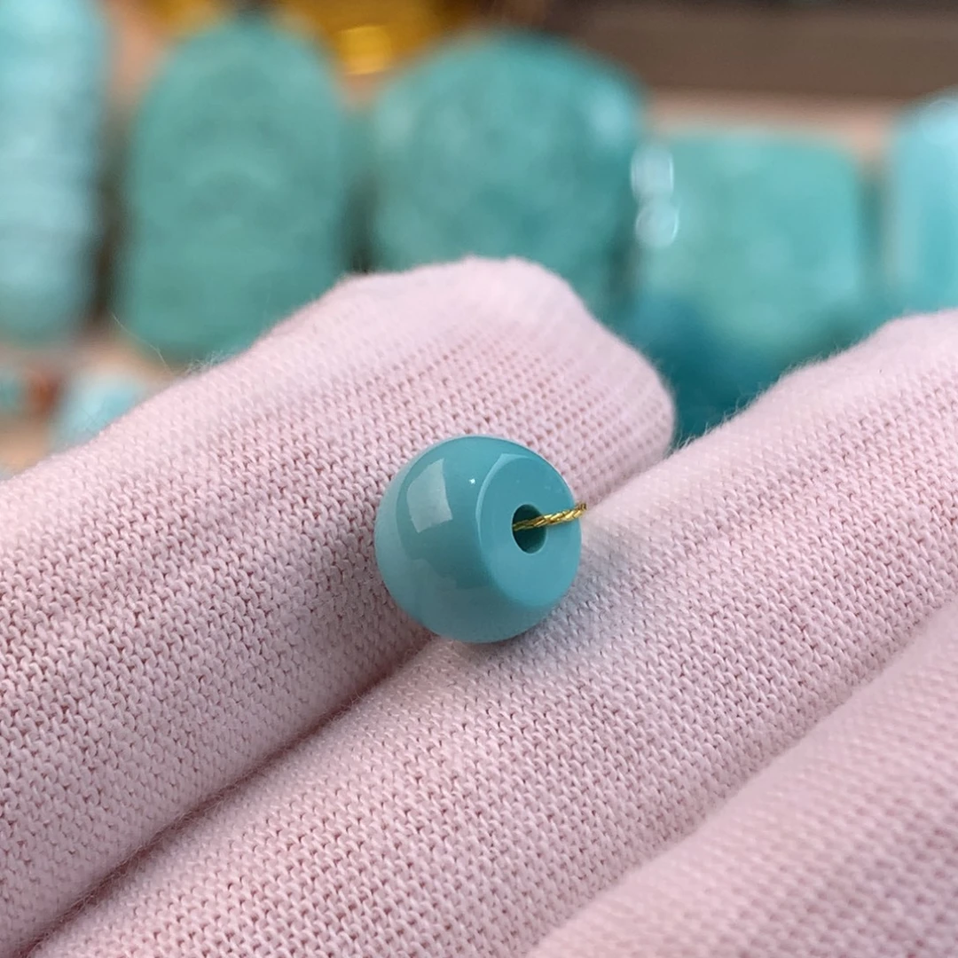 绿松石未镶嵌直切卡8,5