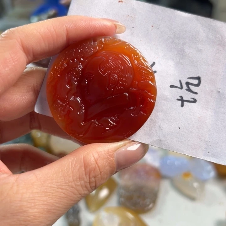 玛瑙/玉髓吊坠(不含链)未镶嵌