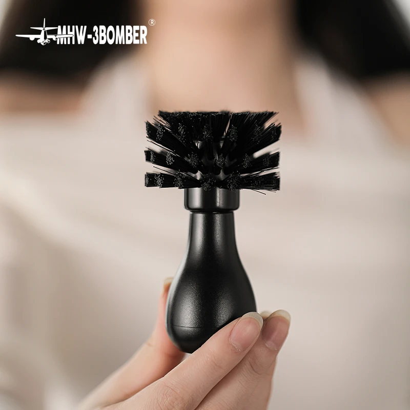MHW-3BOMBER/轰炸机粉碗清洁毛刷咖啡机手柄清洁刷吧台工具51/58