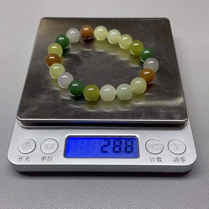 未镶嵌手串和田玉毛**?