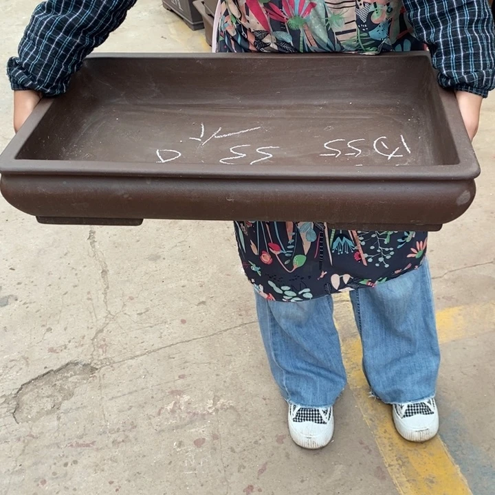 紫砂花盆自然然后我就