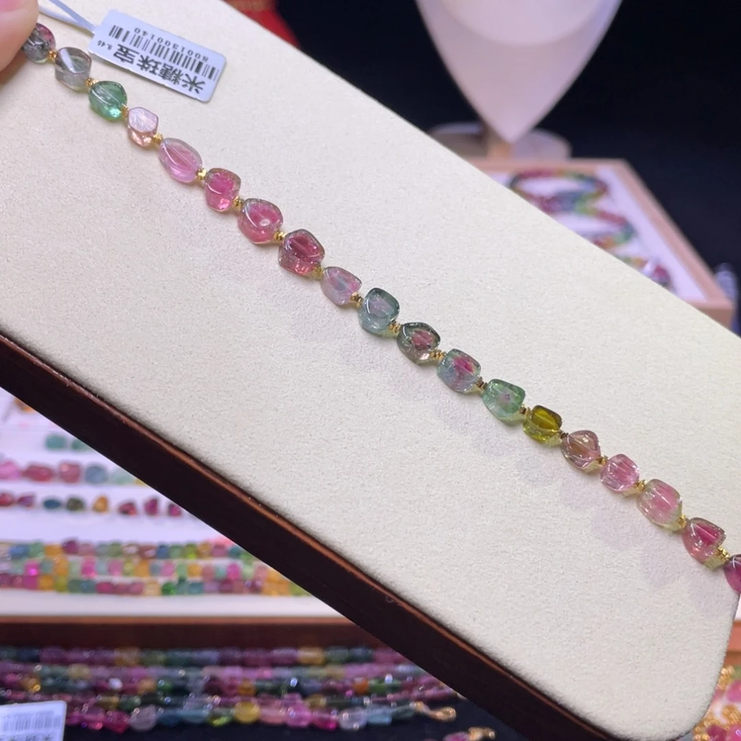 未镶嵌碧玺手链A9碧玺手链