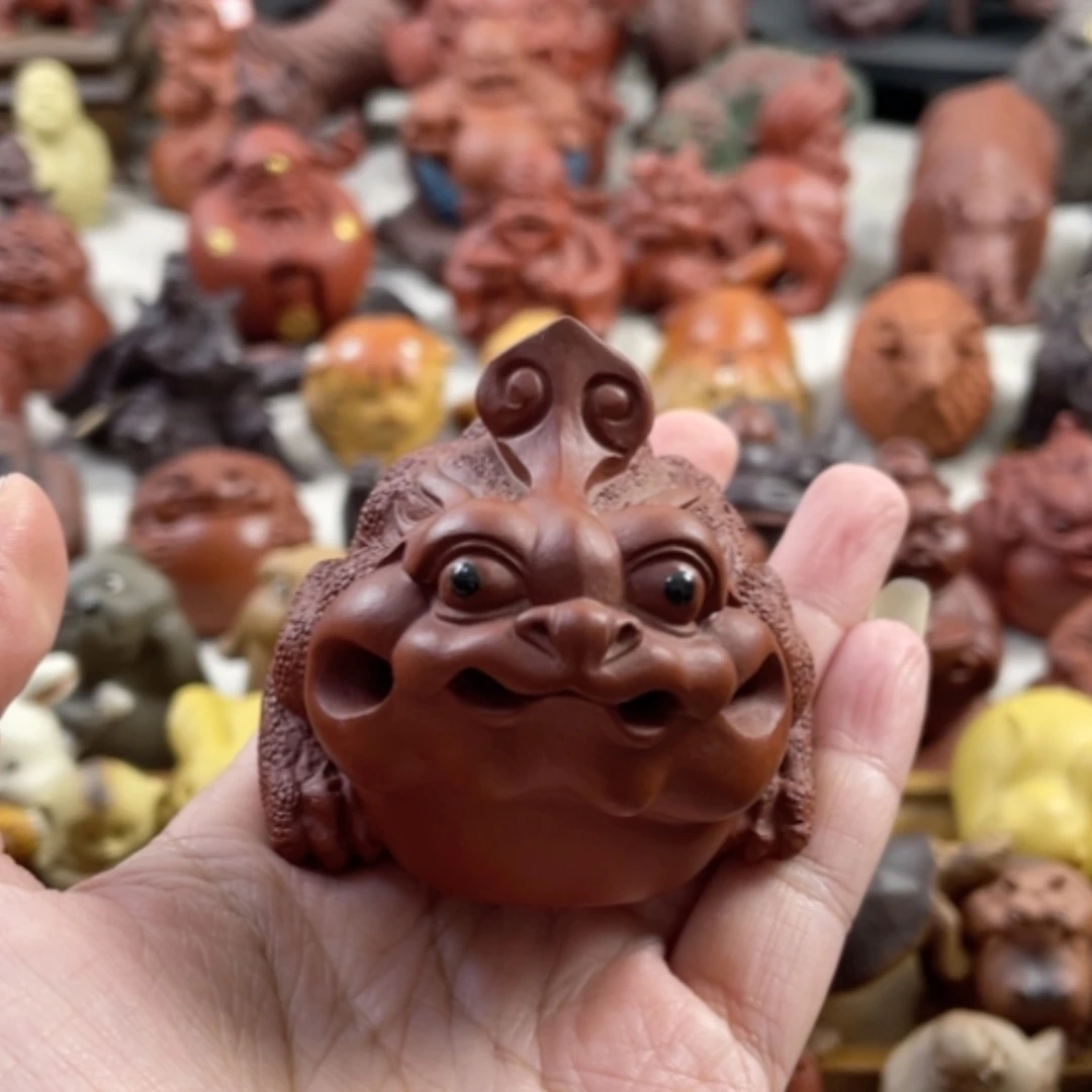 【闪购商品】紫砂茶宠紫砂金蟾