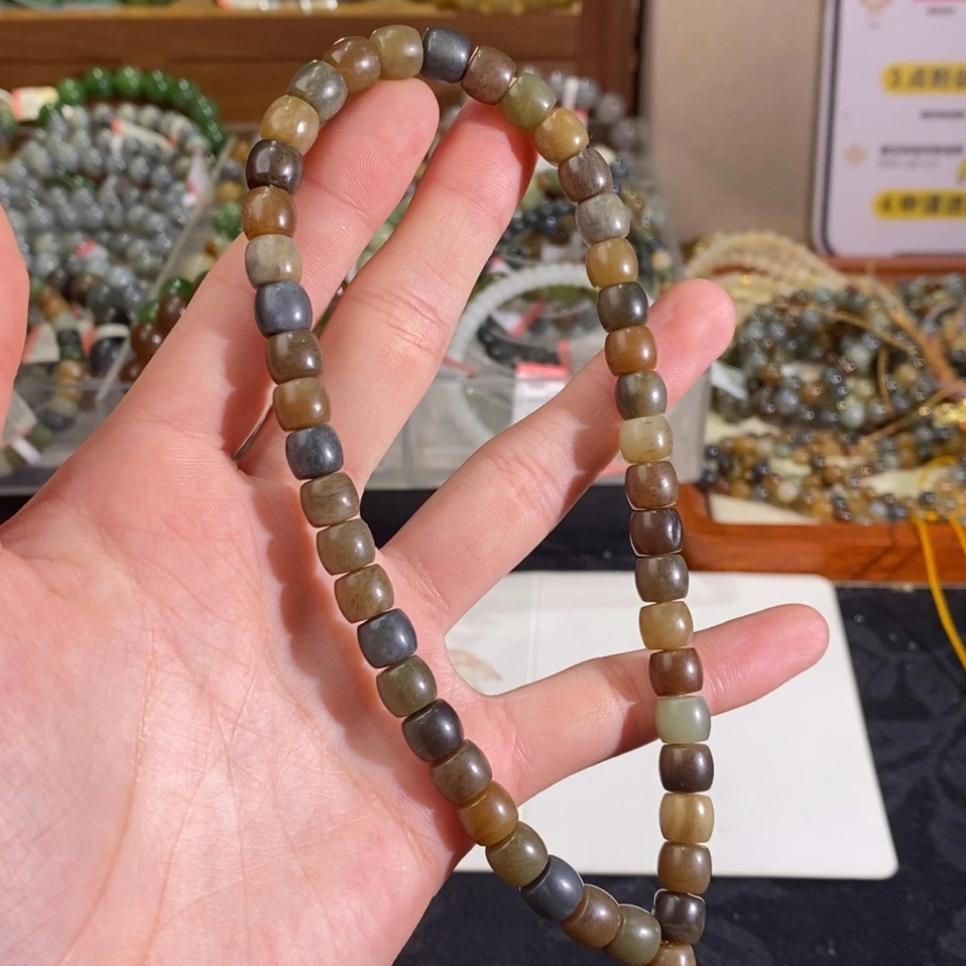 和田玉手链未镶嵌