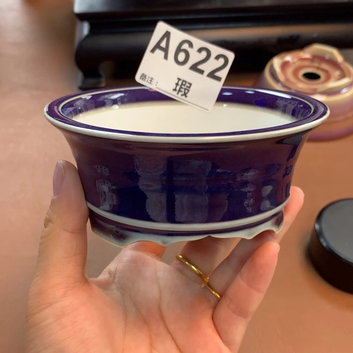 9.5✖️3.8茄紫色小花盆