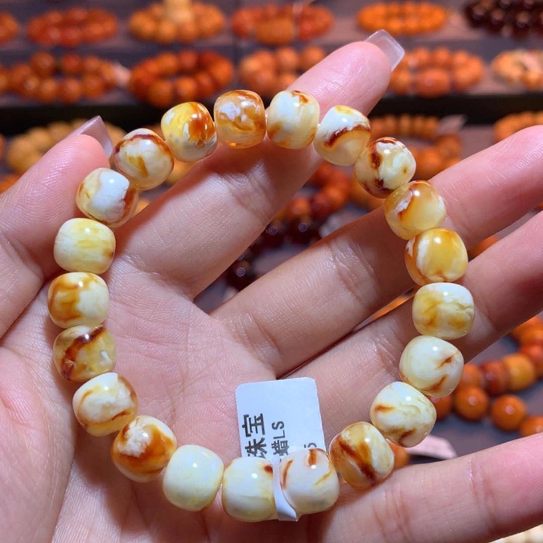 【闪购商品】手串蜜蜡未镶嵌蜜蜡手串