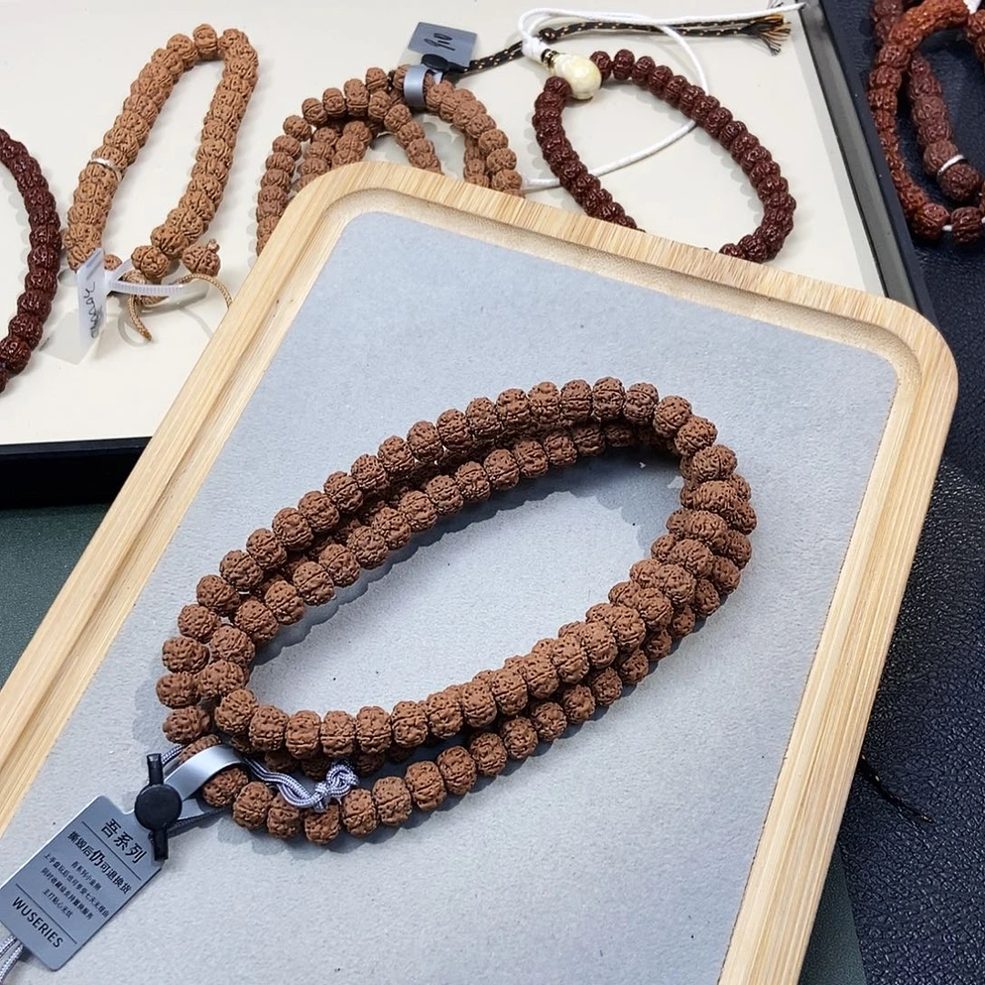 H***—手串金刚菩提10平细长串108