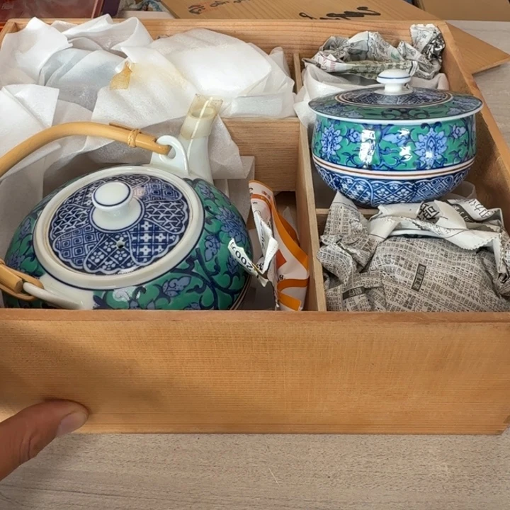 瓷片茶道具工艺品