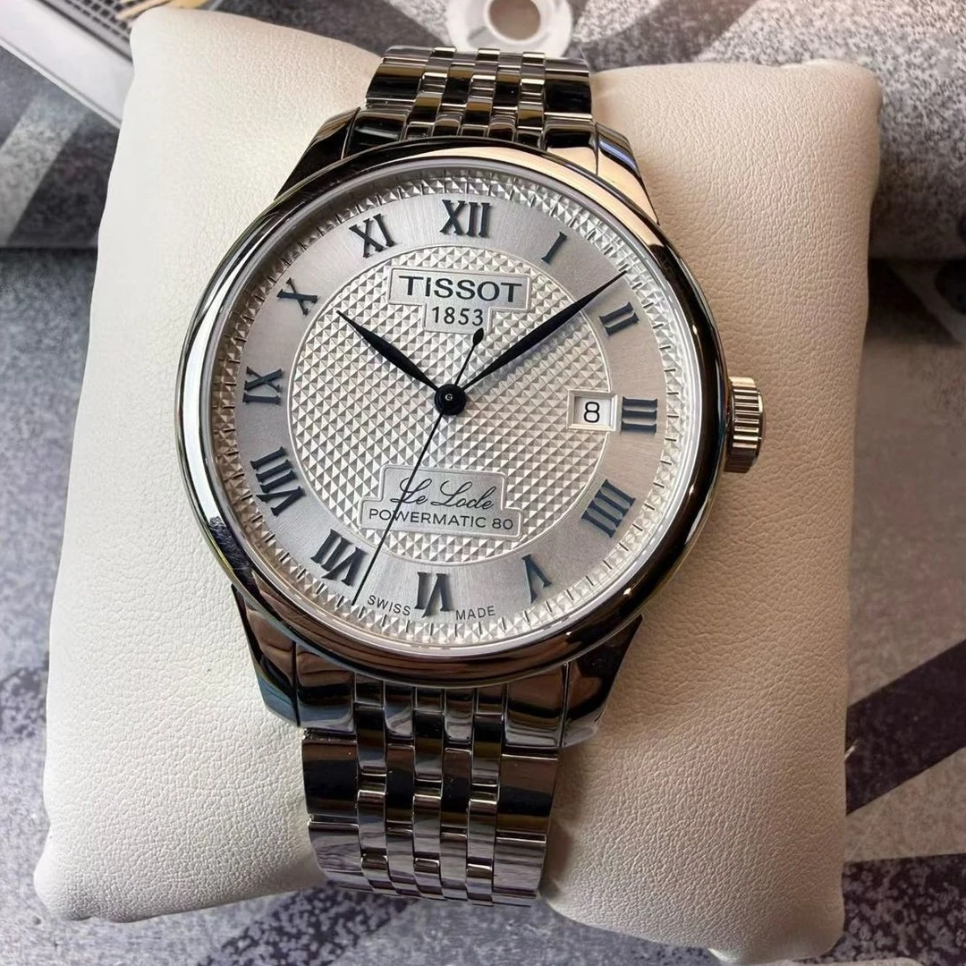 99新 Tissot/天梭 力洛克纪念款全自动机械80机芯瑞士新款手表