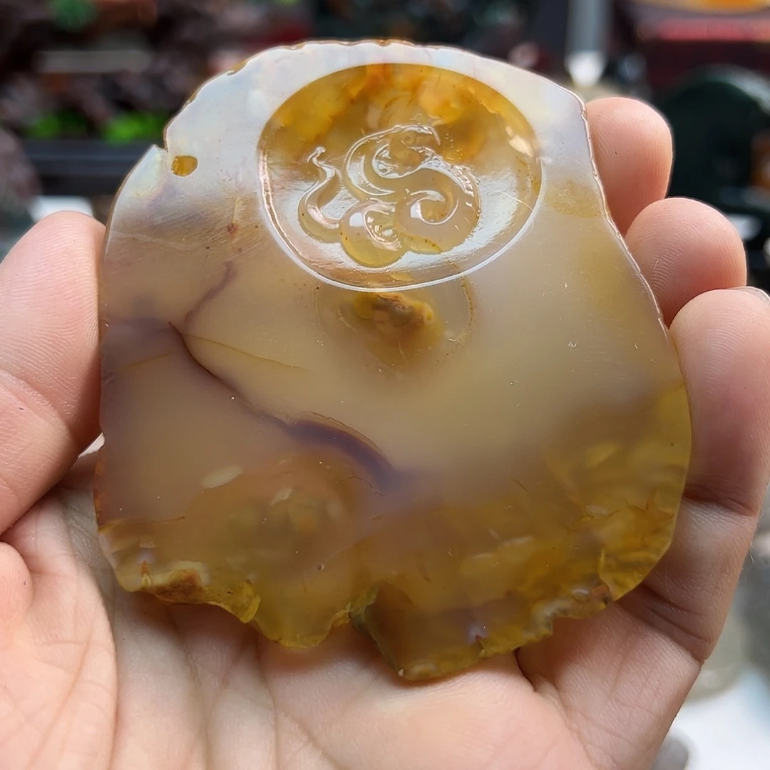 玛瑙/玉髓未镶嵌颈饰