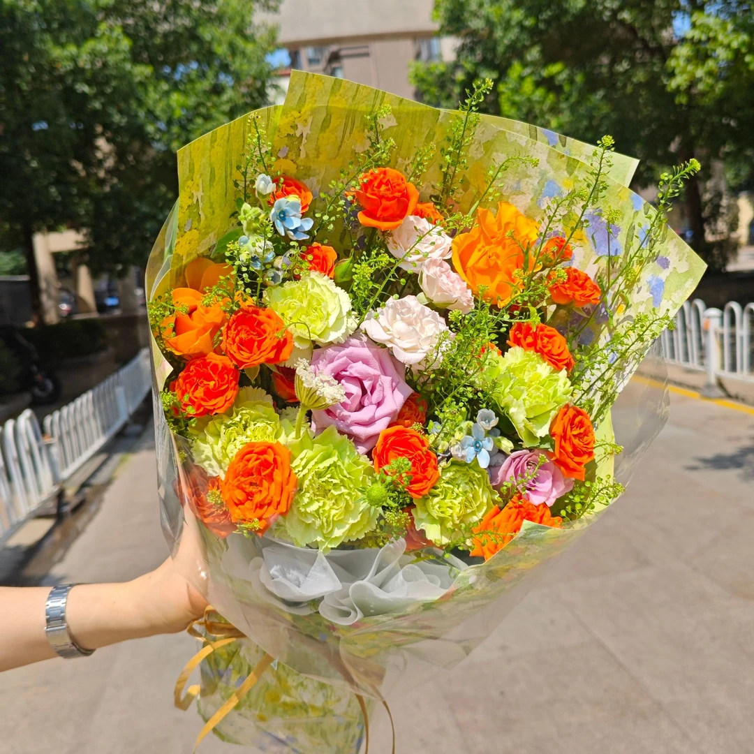 【教师节漫山遍野】花束送老师送老婆送闺蜜生日花束纪念日鲜花