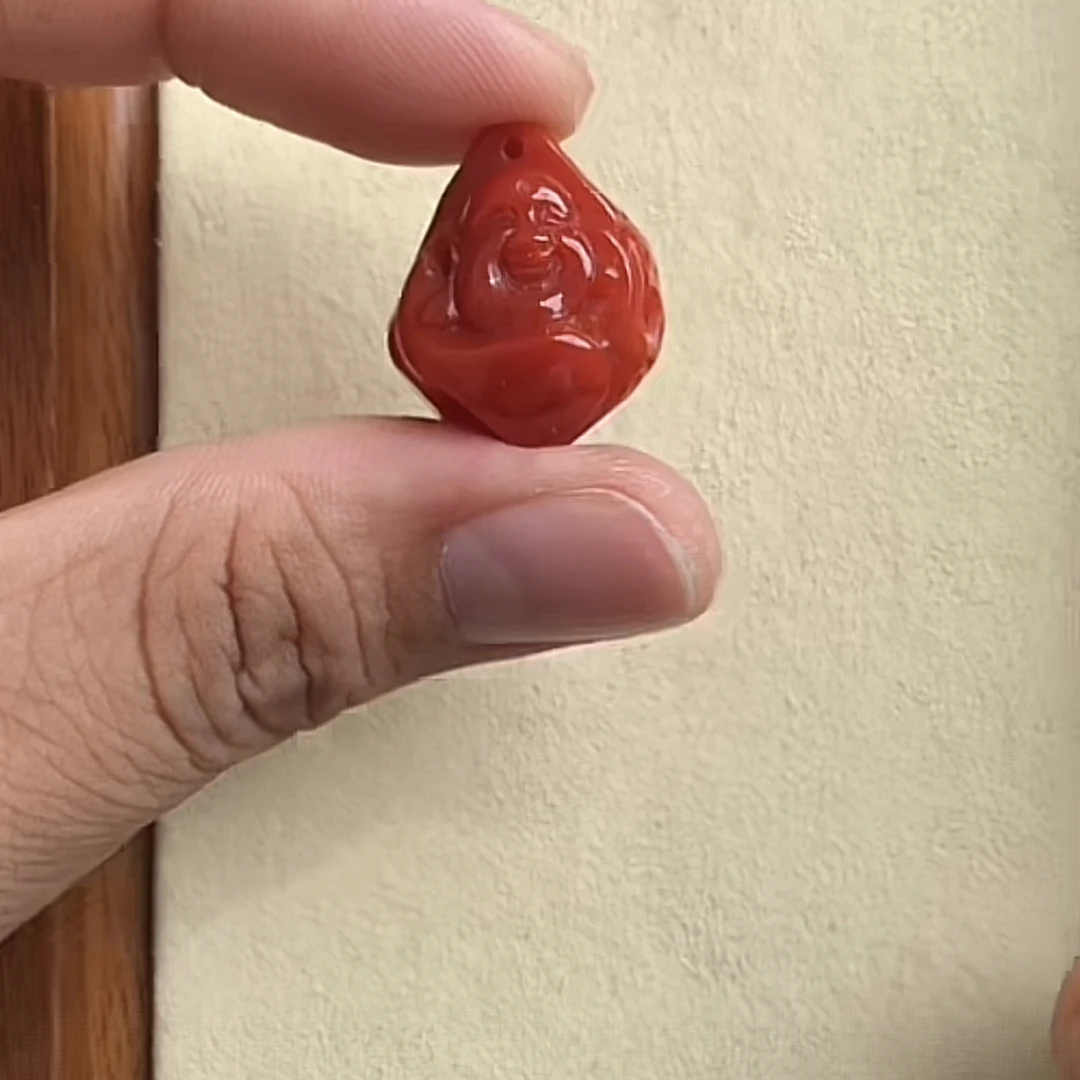 aka牛血笑佛精工雕刻