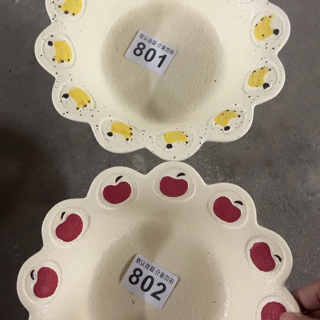 搪瓷正品苹果香蕉面碗