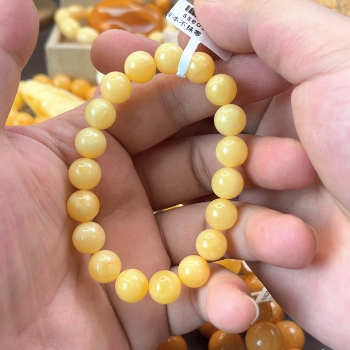 未镶嵌琥珀手链琥珀