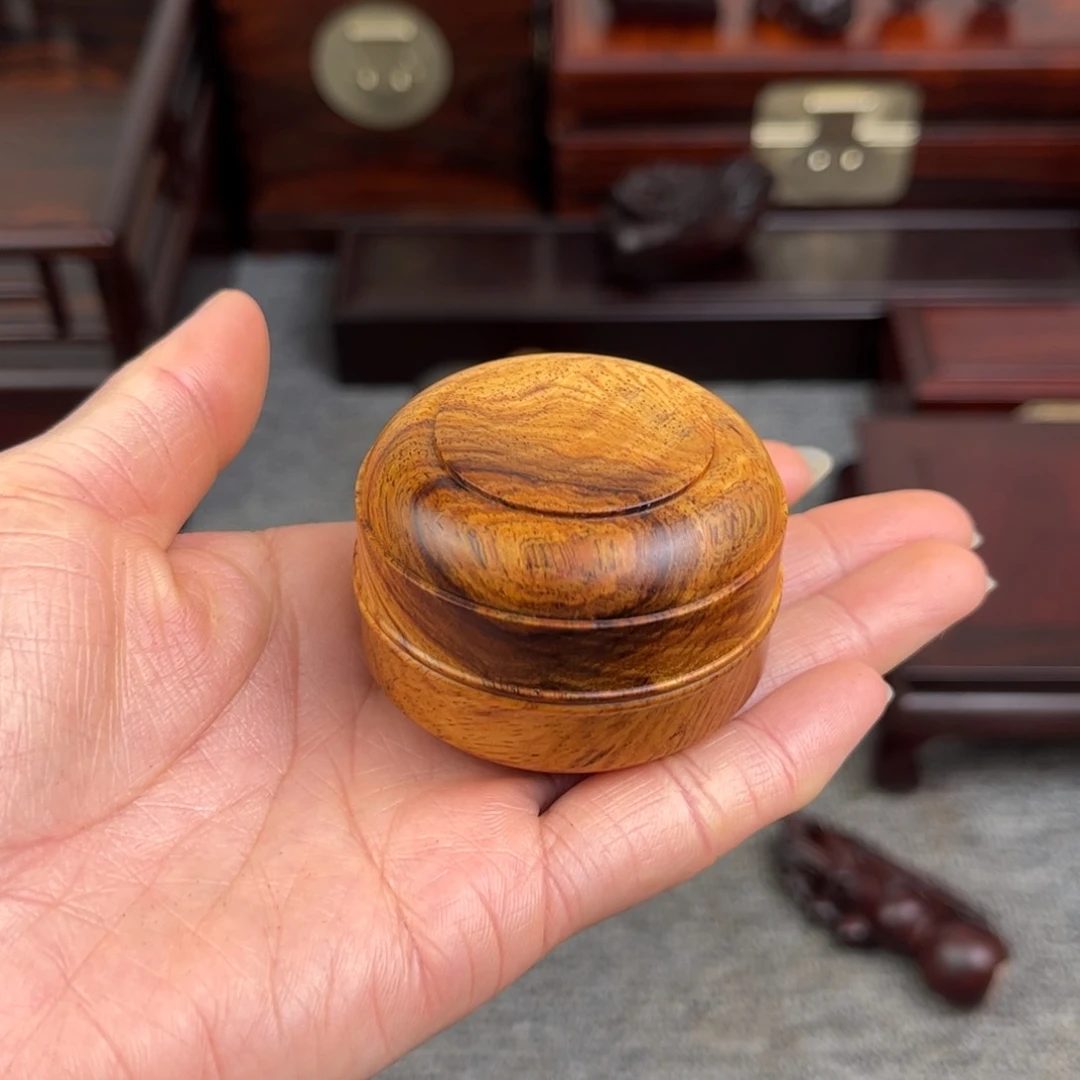 黄花梨/降香黄檀黄花梨降香黄檀小罐