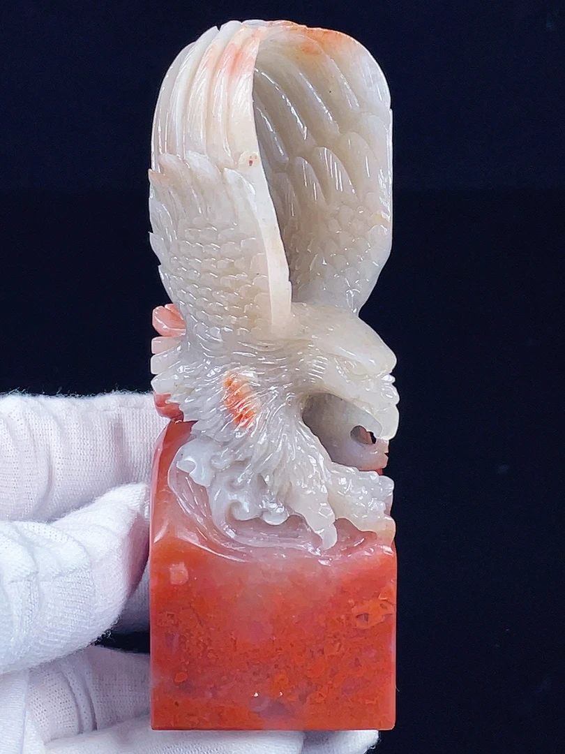 精品老挝石大鹏展翅