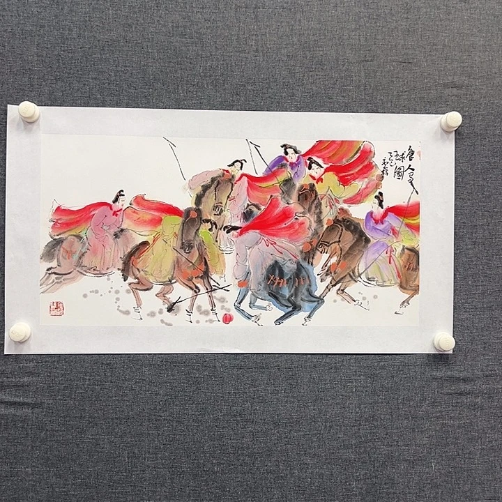 国画书画作品多次