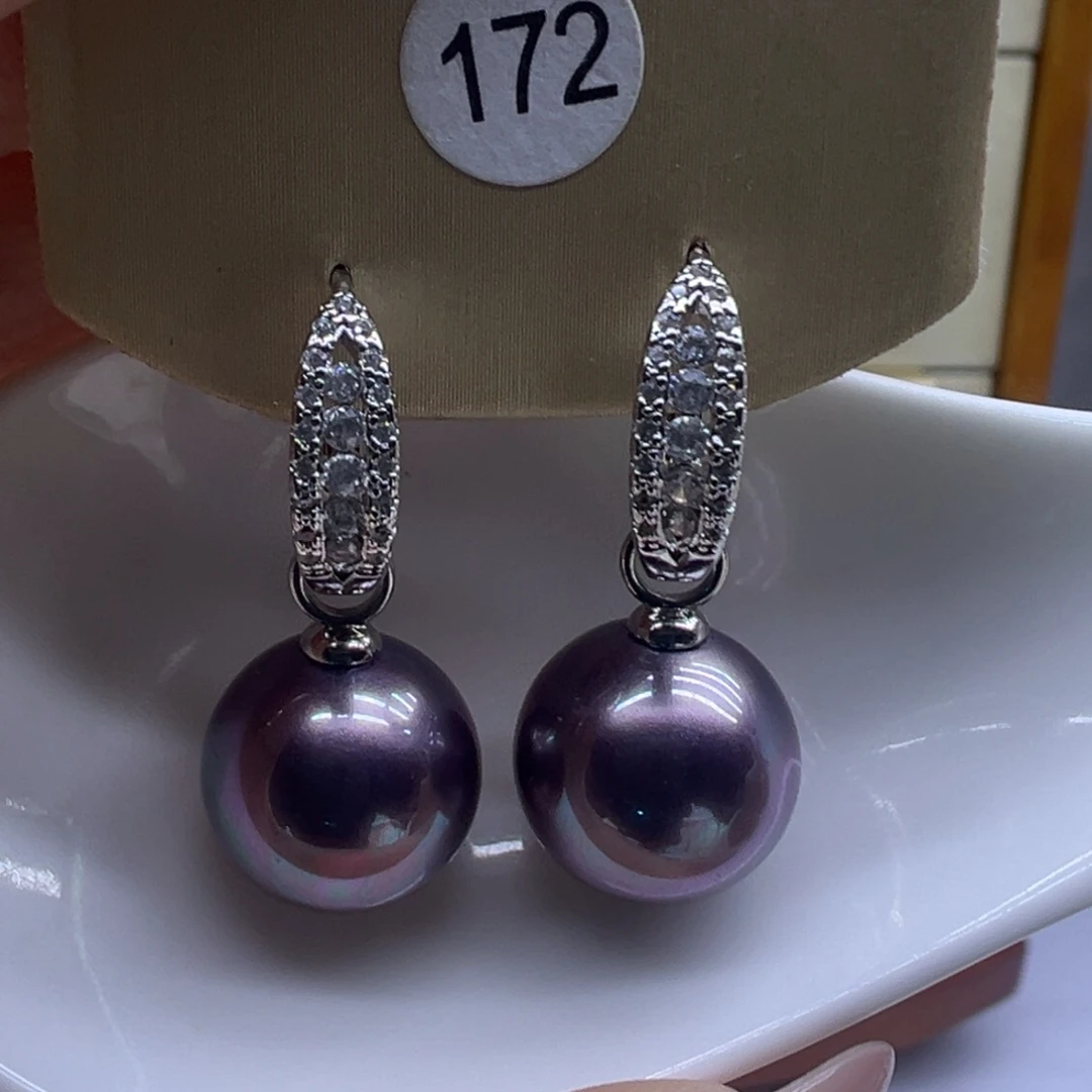 淡水珍珠耳饰未镶嵌