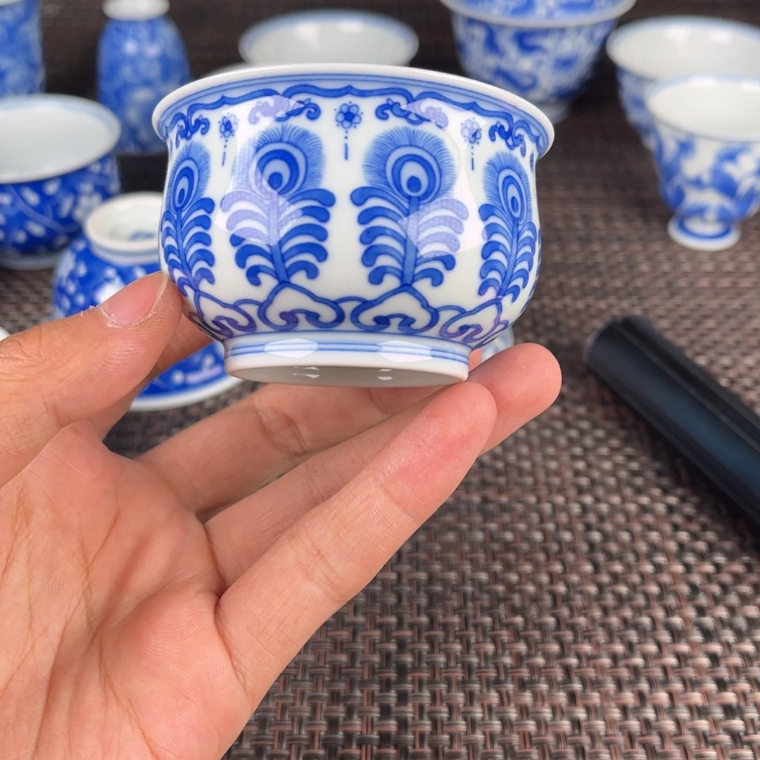 瓷片景德镇陶瓷杯子