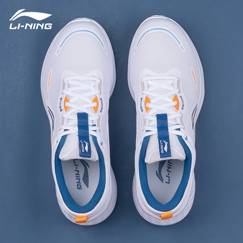 李宁男子春季运动鞋休闲超轻风速跑鞋舒适减震鞋子透气轻便跑步鞋