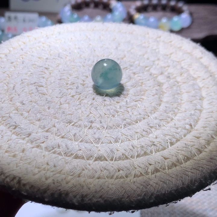 翡翠散珠冰蓝钢飘花卡12+