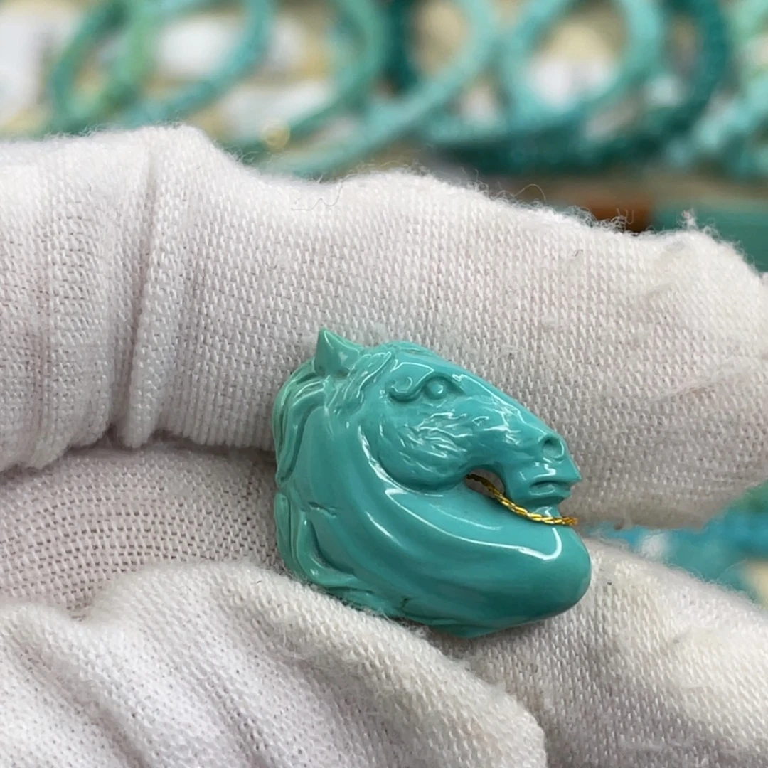 绿松石未镶嵌配饰