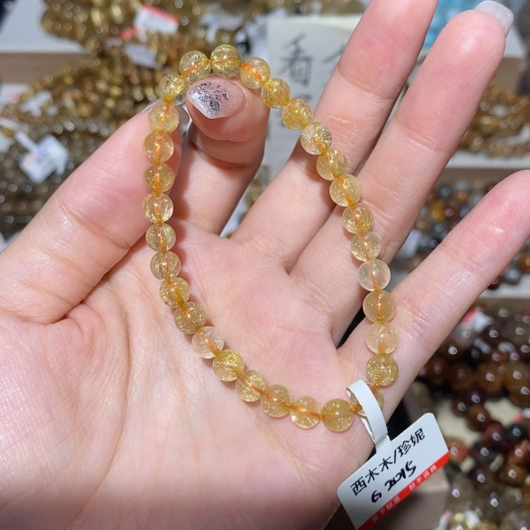 水晶手链未镶嵌手串