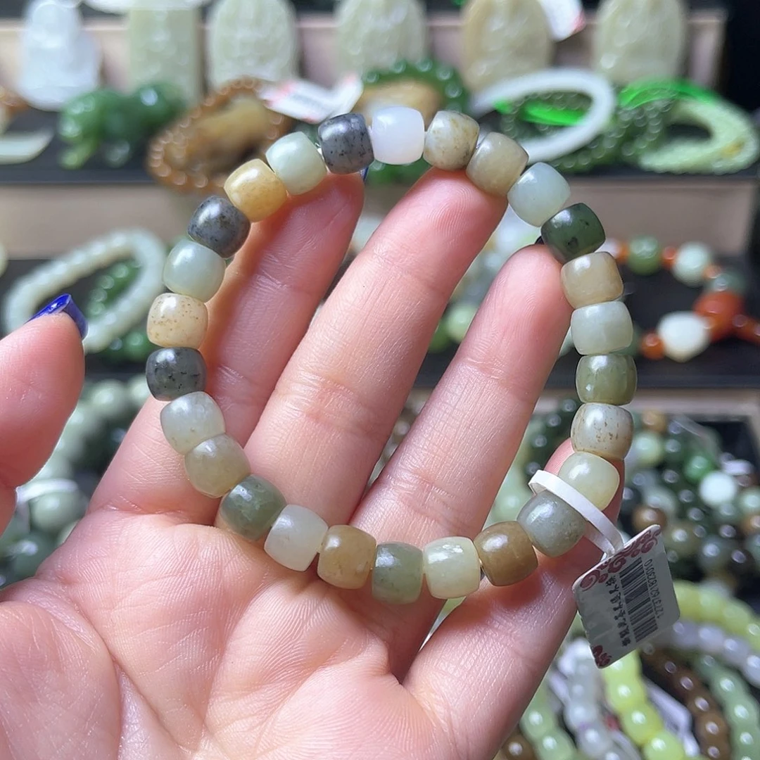 和田玉手链未镶嵌