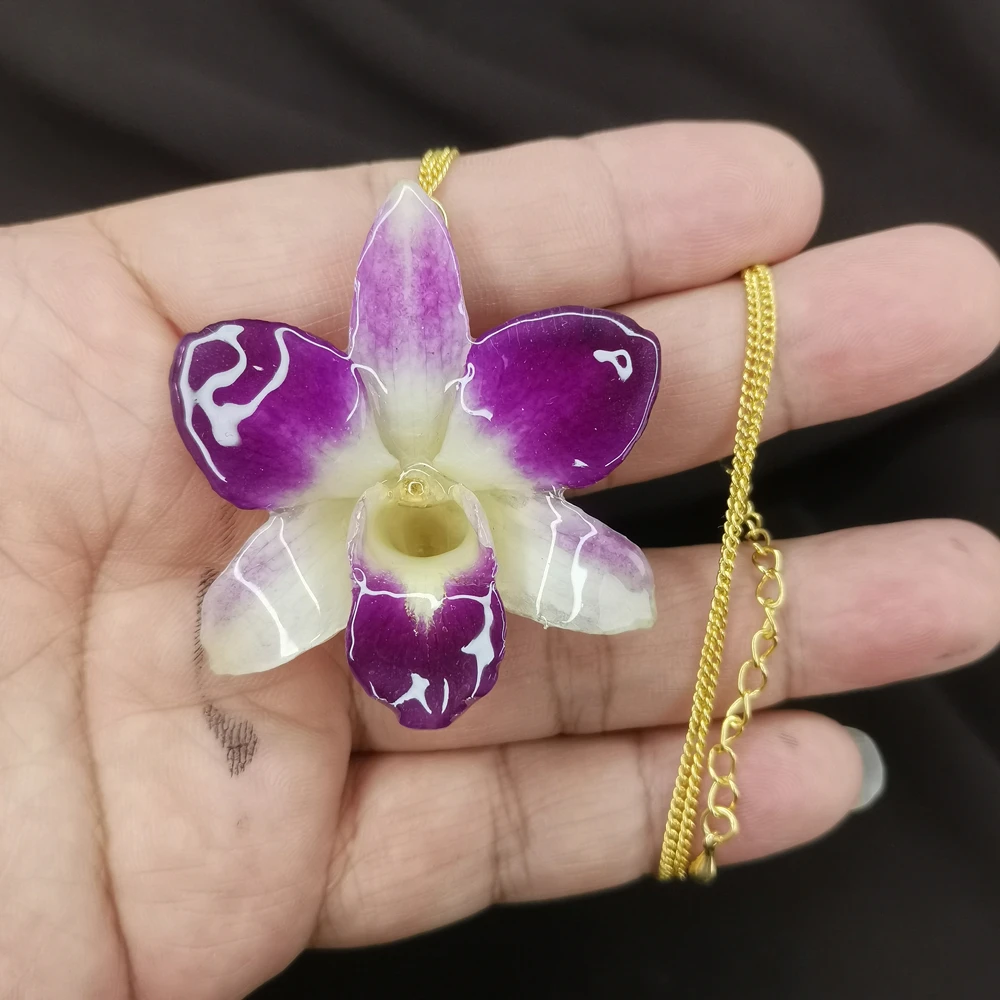 英国FM手工永生花项链[71-101]