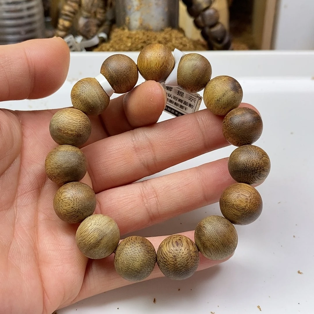 手串沉香绿棋楠规格1.5-11