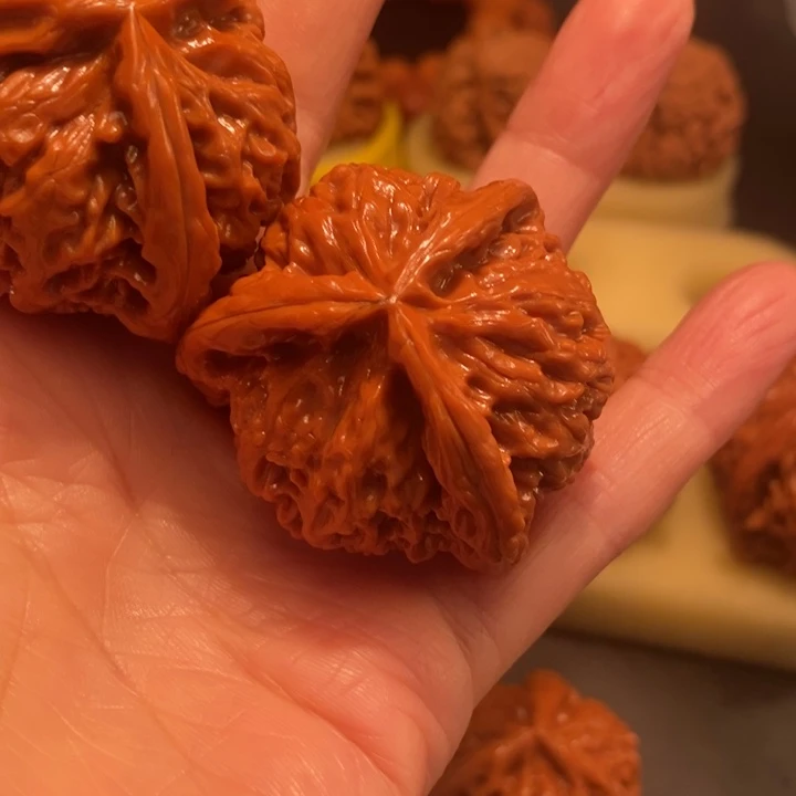 陽***樣猴头核桃吊坠工艺核桃