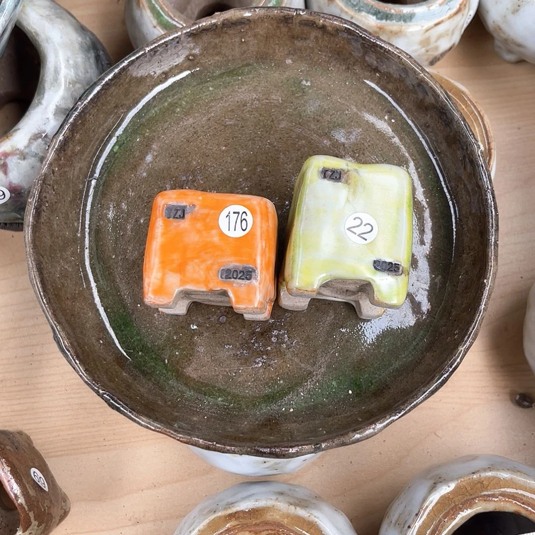 红陶@*豆微瑕托盘两个拇指