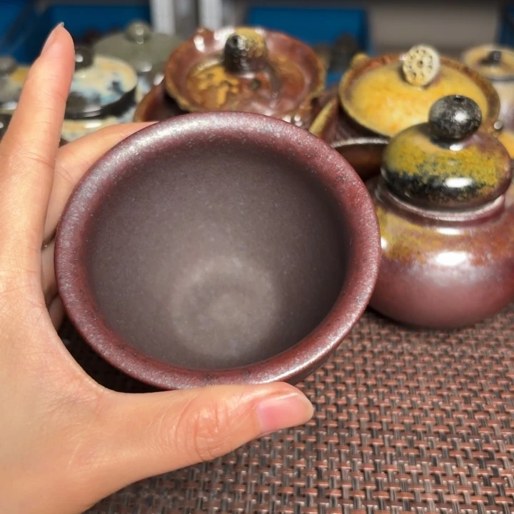茶杯紫砂じ****?一对束口