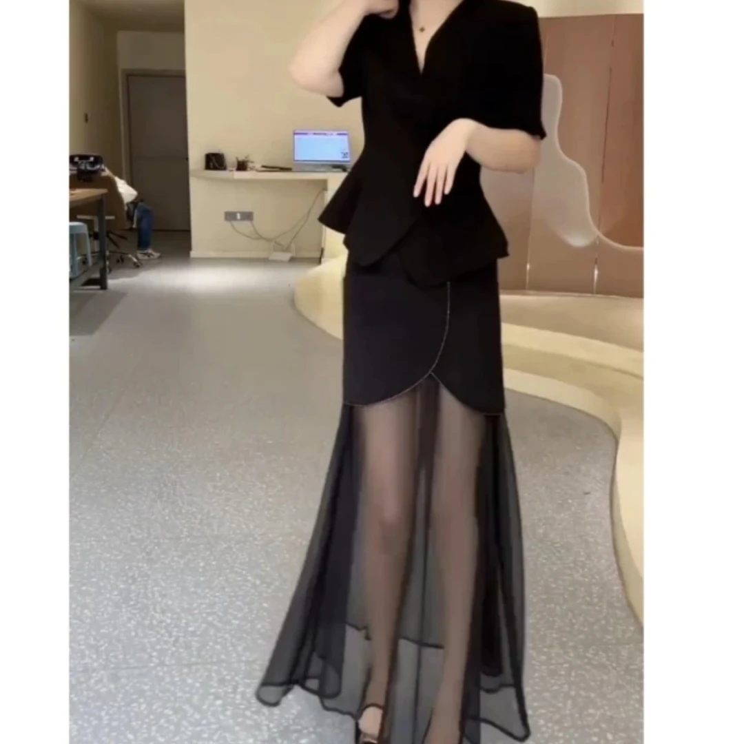 新款拼接时尚潮流百搭款减龄显瘦显高洋气女装