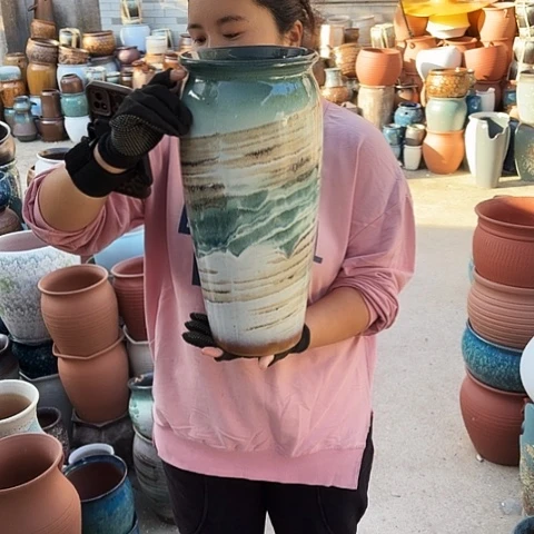 口17高40一个盆子。
