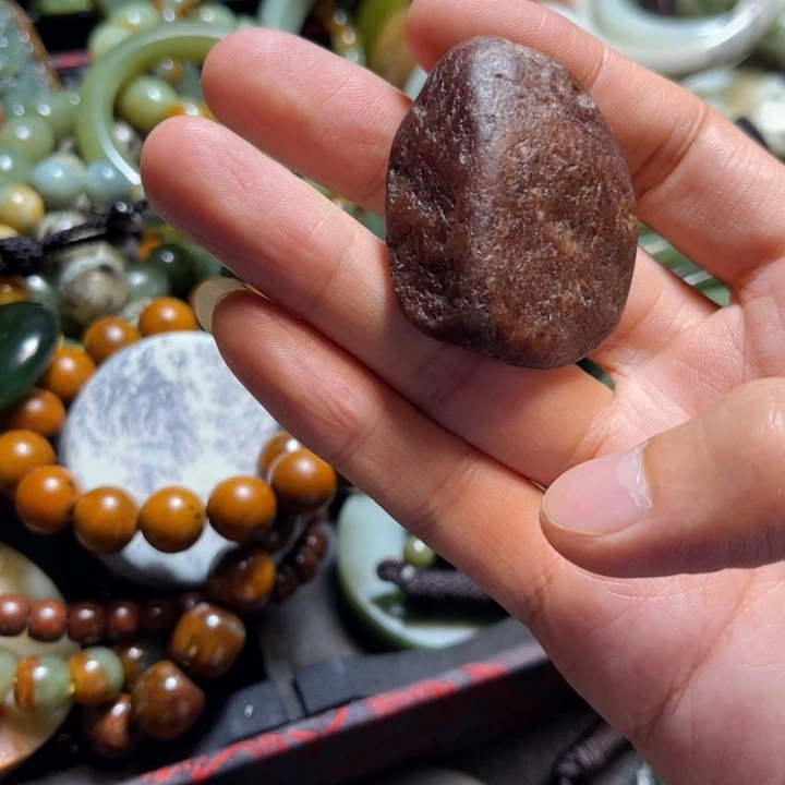 岫岩河磨玉（透闪石质玉）未镶嵌颈饰