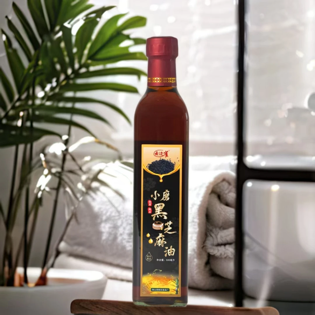 云边雀小磨香油，传统工艺，纯正芝麻油