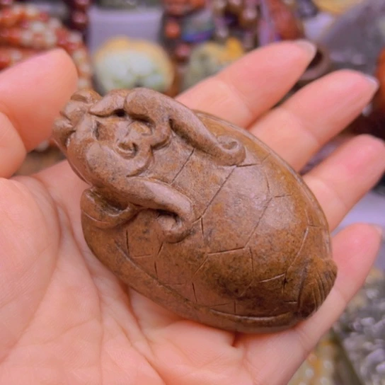 岫岩河磨玉（透闪石质玉）未镶嵌把件