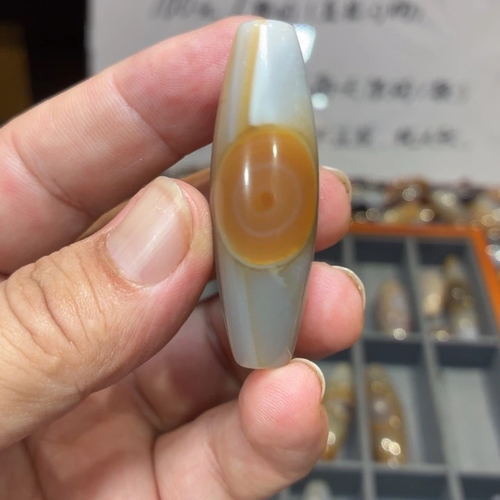 玛瑙/玉髓散珠_HEIMORI 天然天珠