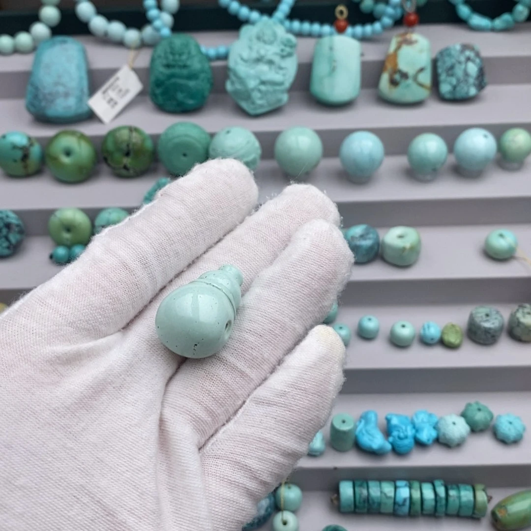 未镶嵌绿松石卡16.5三通