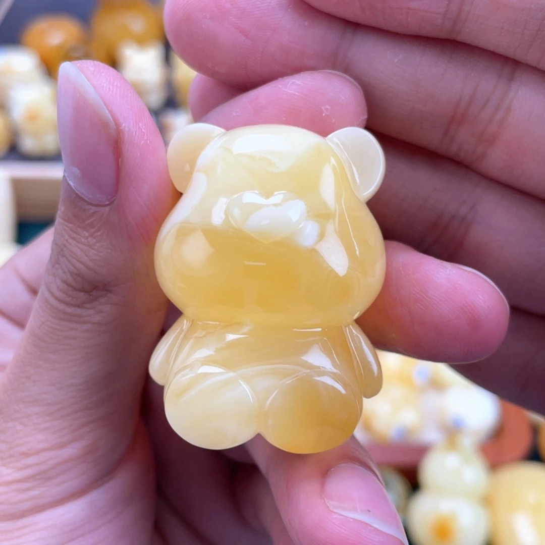 裸石琥珀未镶嵌蜜蜡