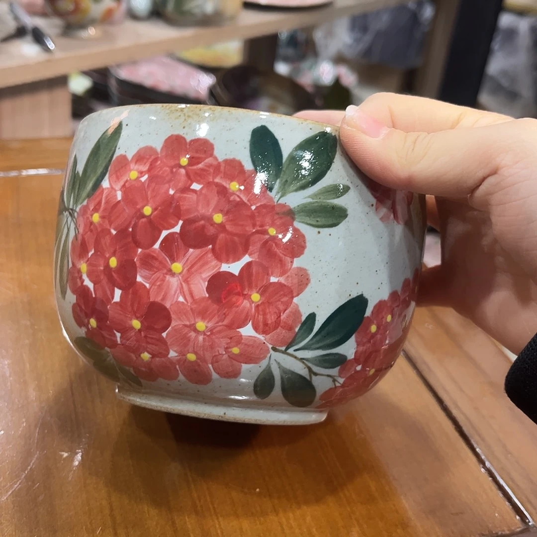 陶泥景德镇手工手绘高温釉下彩