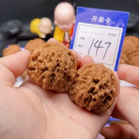 文玩核桃把件41麦虎全 147